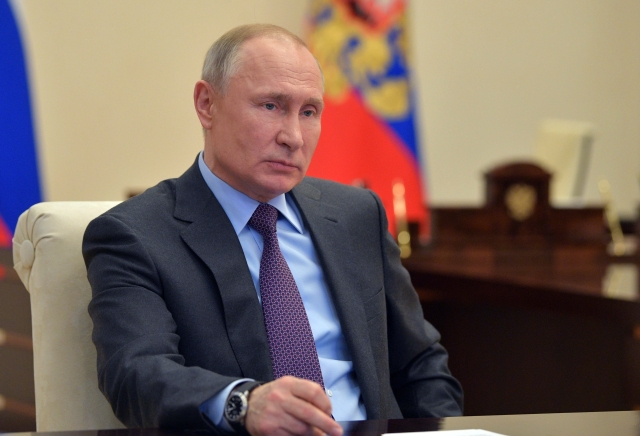 Ruský prezident Vladimir Putin.