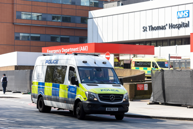St Thomas' Hospital - zde je Boris Johnson hospitalizován.