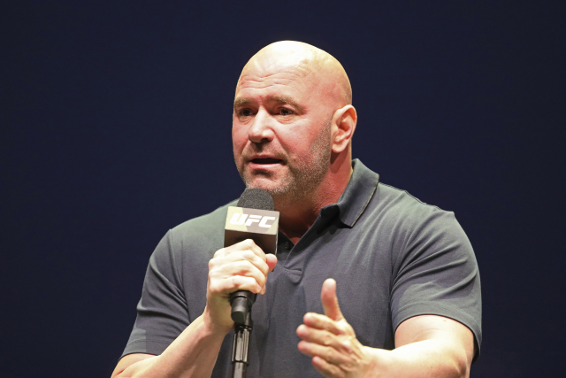 Prezident organizace UFC Dana White.