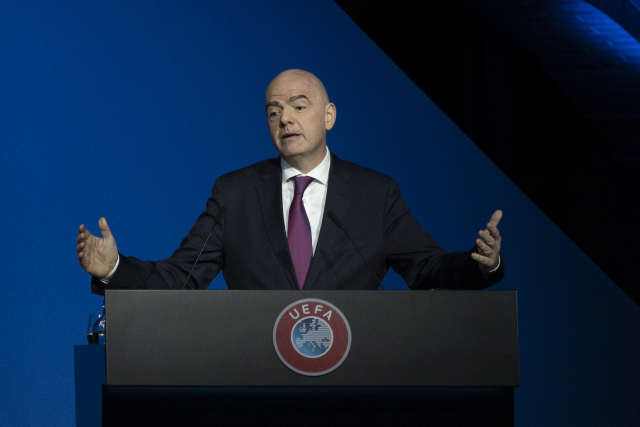 Prezident FIFA Gianni Infantino.