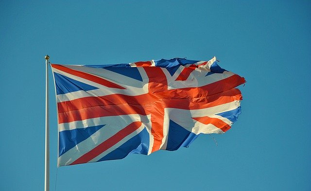 Britská vlajka.
