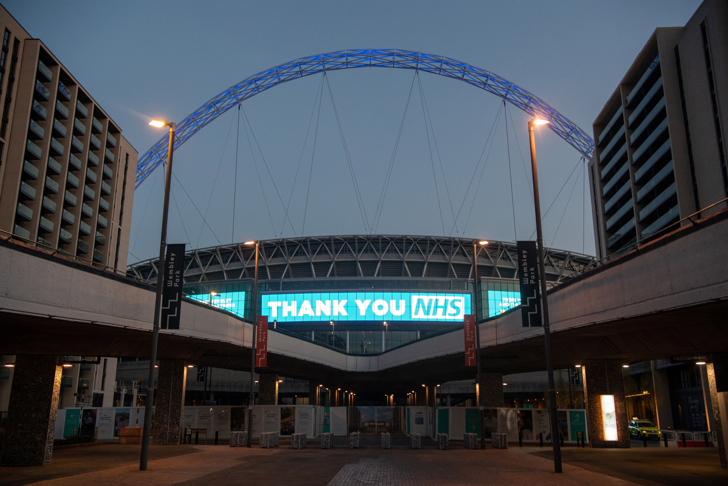 Stadion ve Wembley.