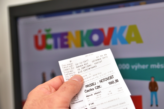 Loterie Účtenkovka.