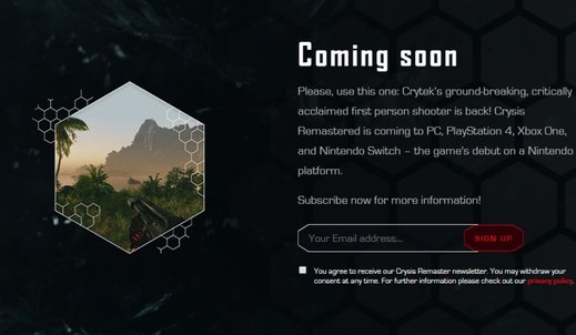 Původní Crysis vyjde znovu a i na nové konzole
