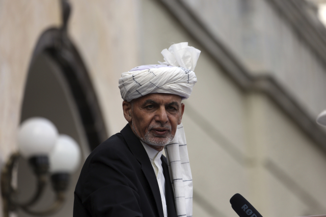 Afghánský prezident Ašraf Ghaní.