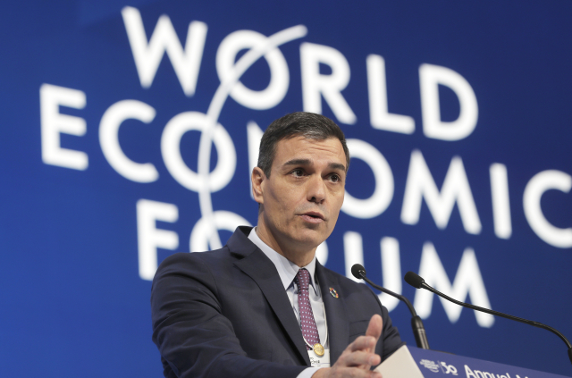 Španělský premiér Pedro Sánchez.