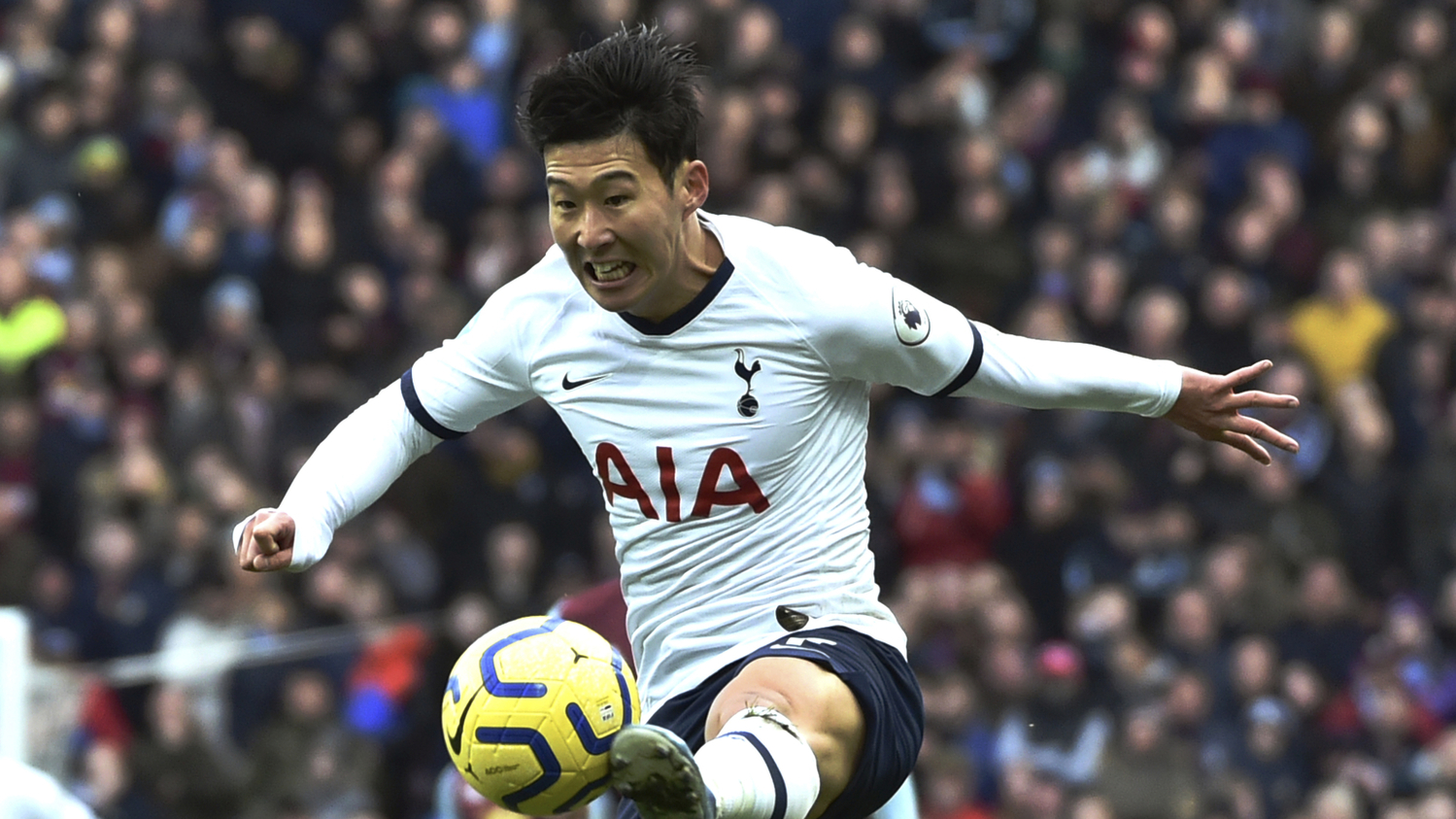 Korejský útočník Son Heung-min.