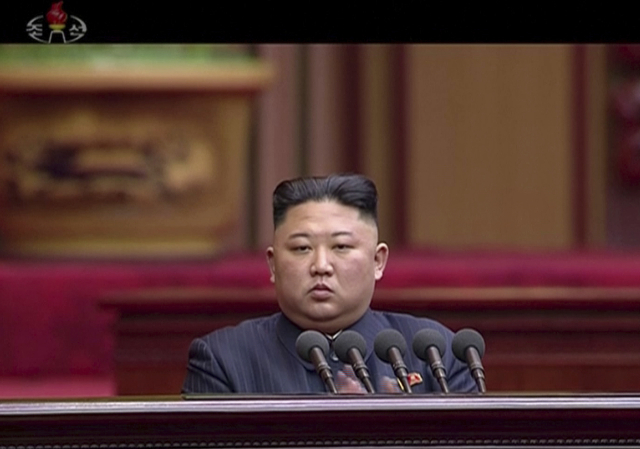 Severokorejský vůdce Kim Čong-un.