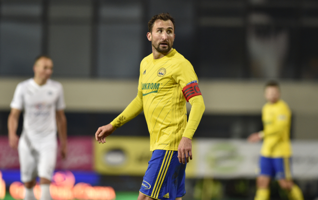 Zlínský fotbalista Petr Jiráček.