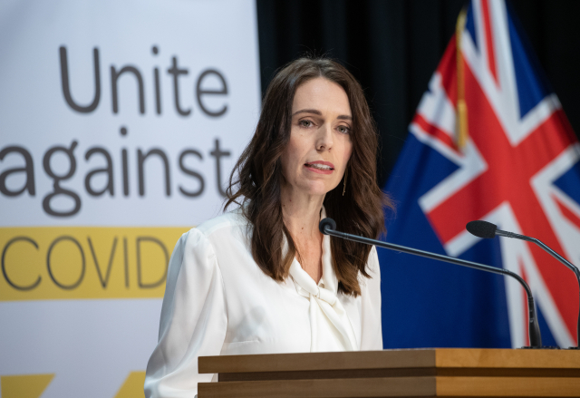 Premiérka Nového Zélandu Jacinda Ardernová.