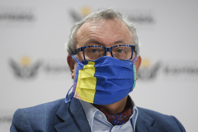 Prezident Hospodářské komory Vladimír Dlouhý.