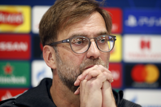 Trenér Klopp.