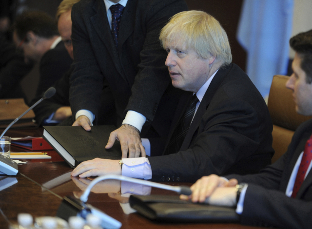 Boris Johnson.