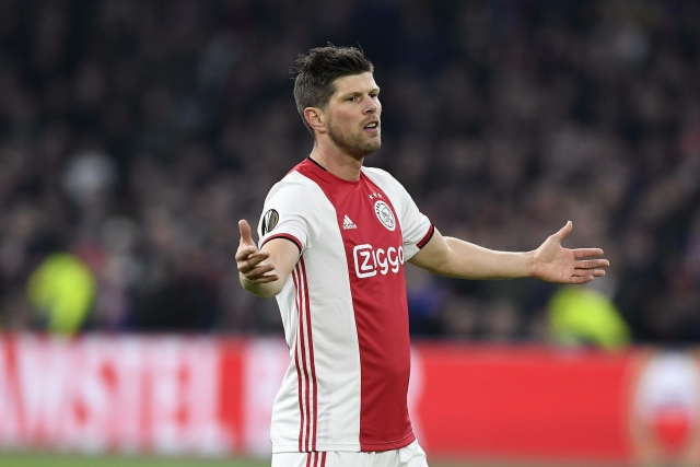 Útočník Klaas Jan Huntelaar z Ajaxu.