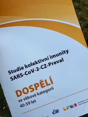 Foto z testování.