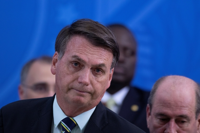 Brazilský prezident Jair Bolsonaro.