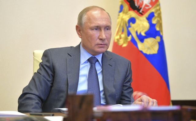 Ruský prezident Vladimir Putin.