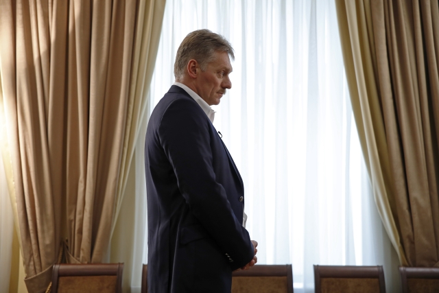 Mluvčí Kremlu Dmitrij Peskov.