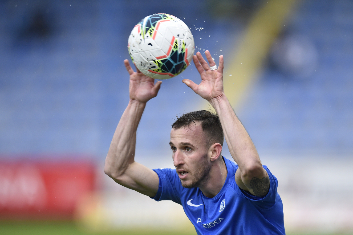 Fotbalista Matěj Hybš.