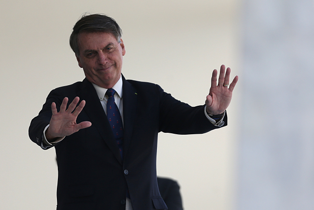 Brazilský prezident Jair Bolsonaro.