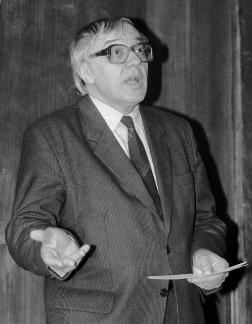Filozof, publicista a někdejší disident a mluvčí Charty 77 Ladislav Hejdánek.