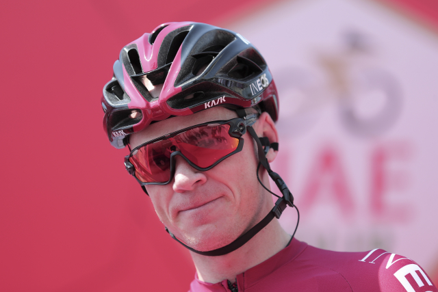 Cyklista Froome.