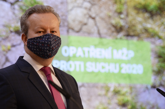Ministr životního prostředí Richard Brabec (ANO).