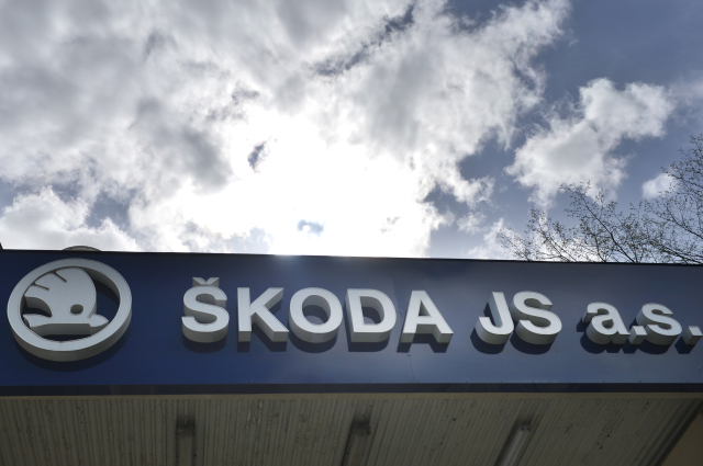 Škoda JS, logo.