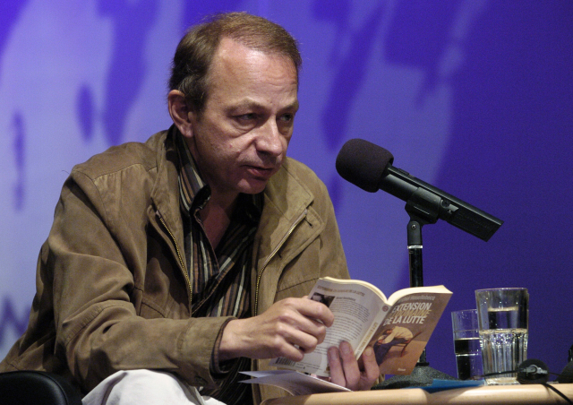 Francouzský spisovatel Michel Houellebecq.