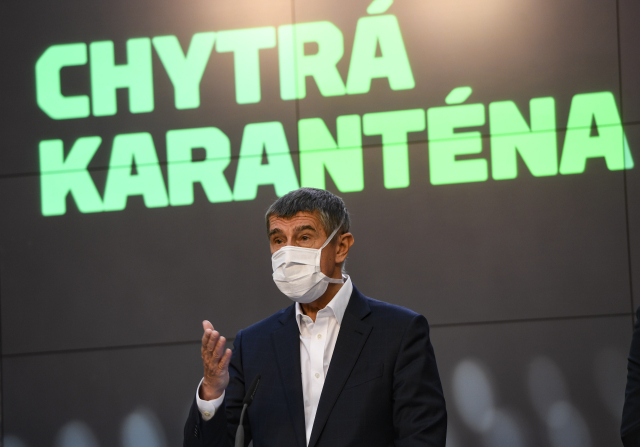 Předseda vlády Andrej Babiš.