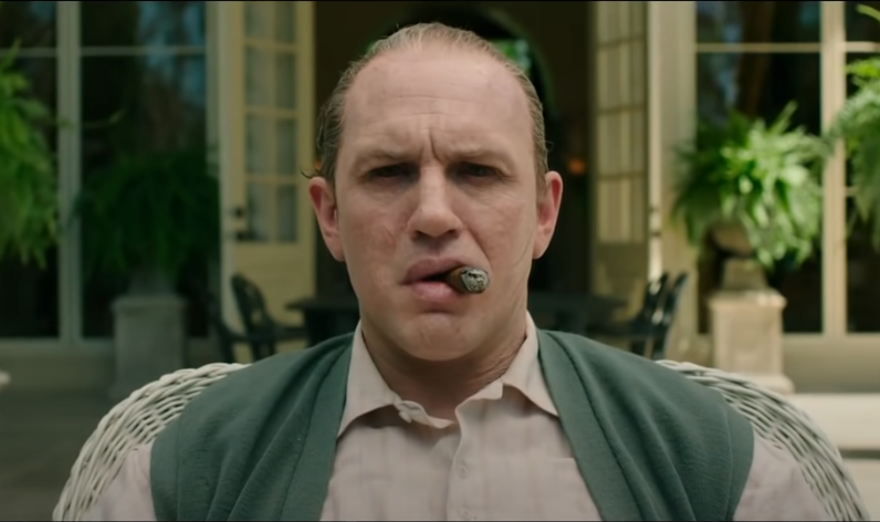 Tom Hardy jako Al Capone.