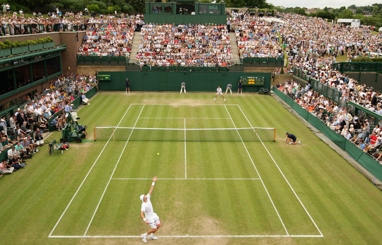 Tenisový Wimbledon.