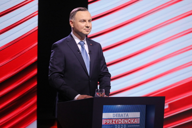 Polský prezident Andrzej Duda.