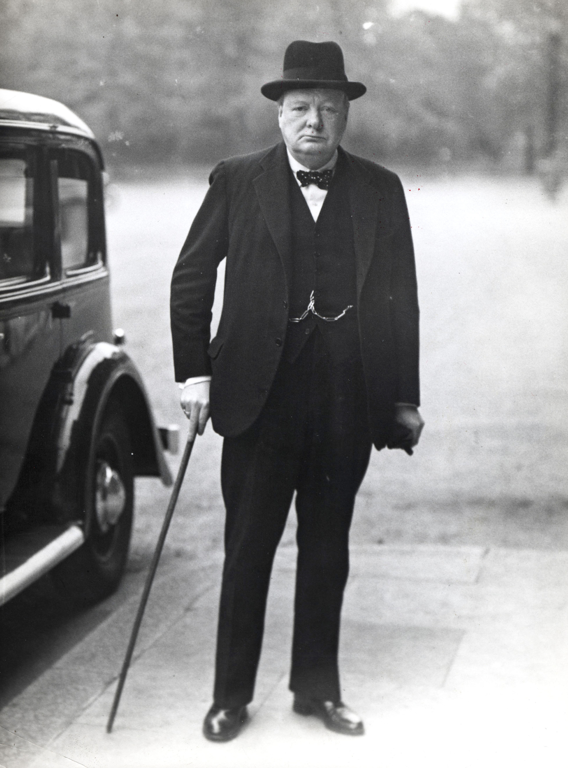 Winston Churchill v roce 1940.