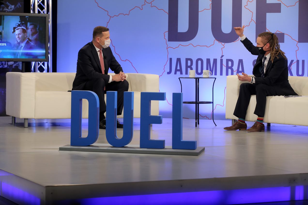 Rozhovor s předsedou Pirátů Ivanem Bartošem.