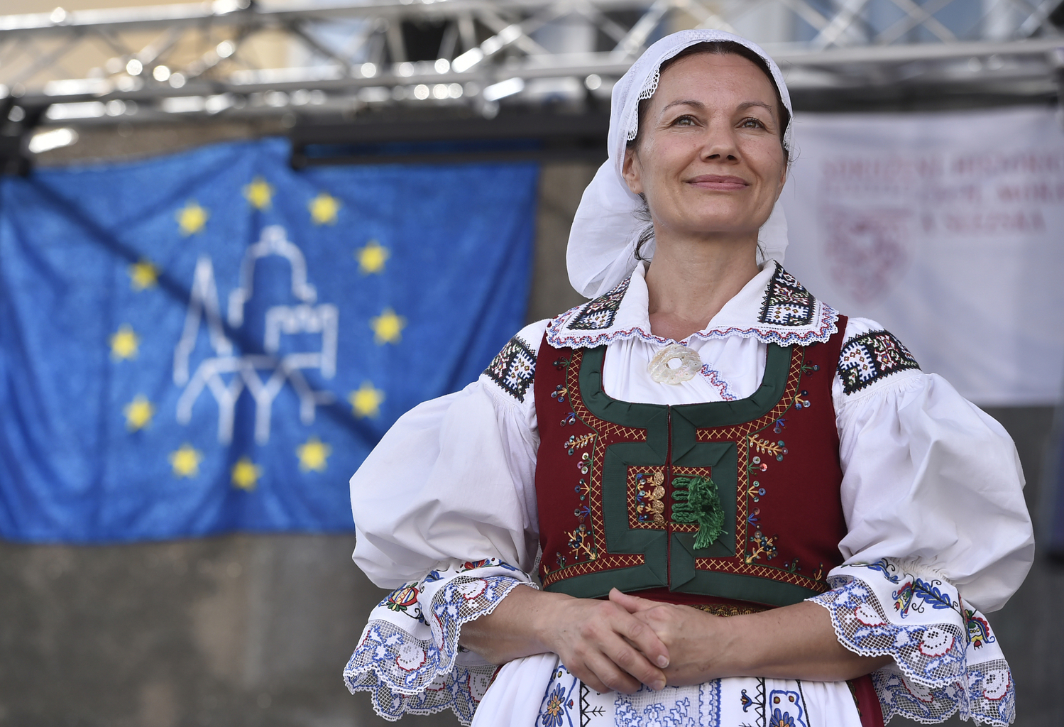 Lenka Macečková, nositelka tradic lidových řemesel roku 2018.