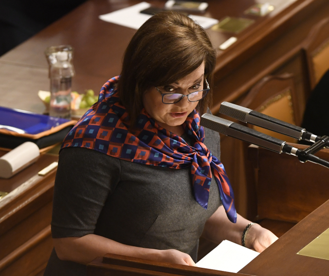 Ministryně financí Alena Schillerová.