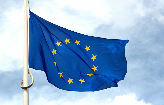Vlajka EU.