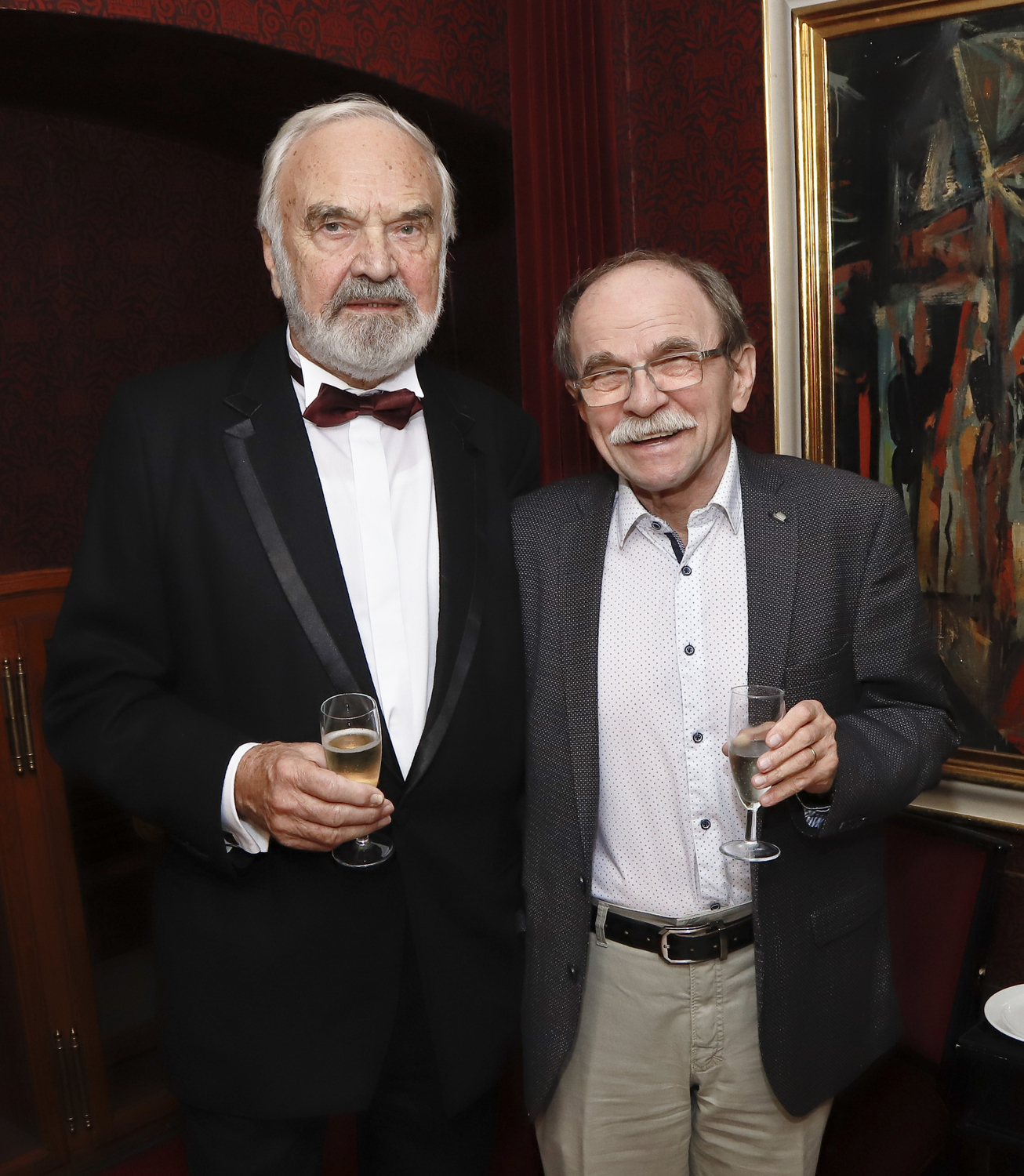 Jaroslav Uhlíř (vpravo) a Zdeněk Svěrák.