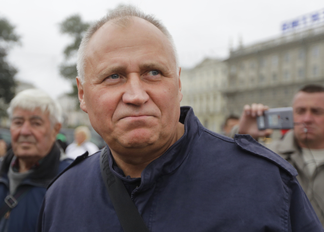 Jeden z hlavních opozičních představitelů Mikalaj Statkevič.