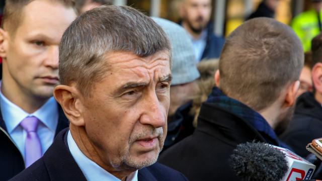 Předseda vlády Andrej Babiš.