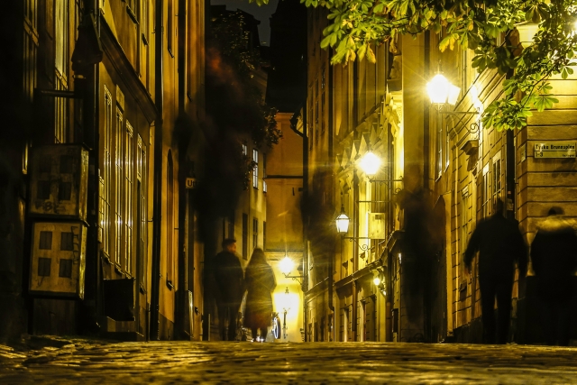 Švédské ulice. 