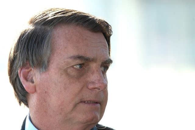 Brazilský prezident Jair Bolsonaro. 
