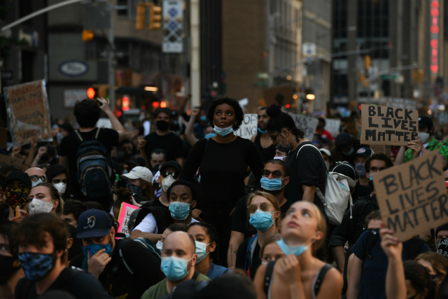 Protesty v USA.