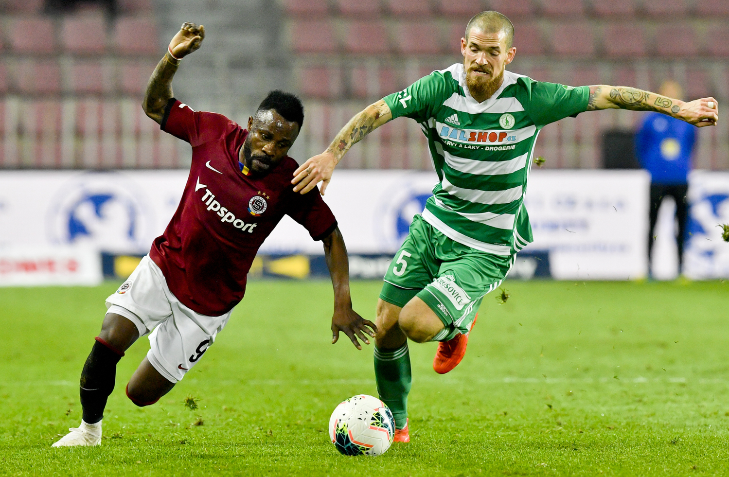 Zápas Bohemians-Sparta.