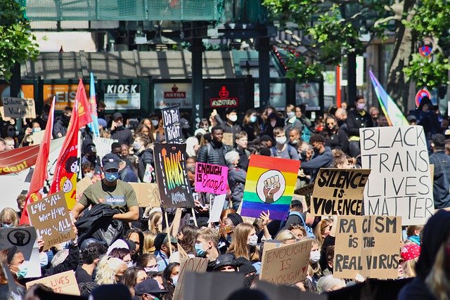 Protesty v USA.