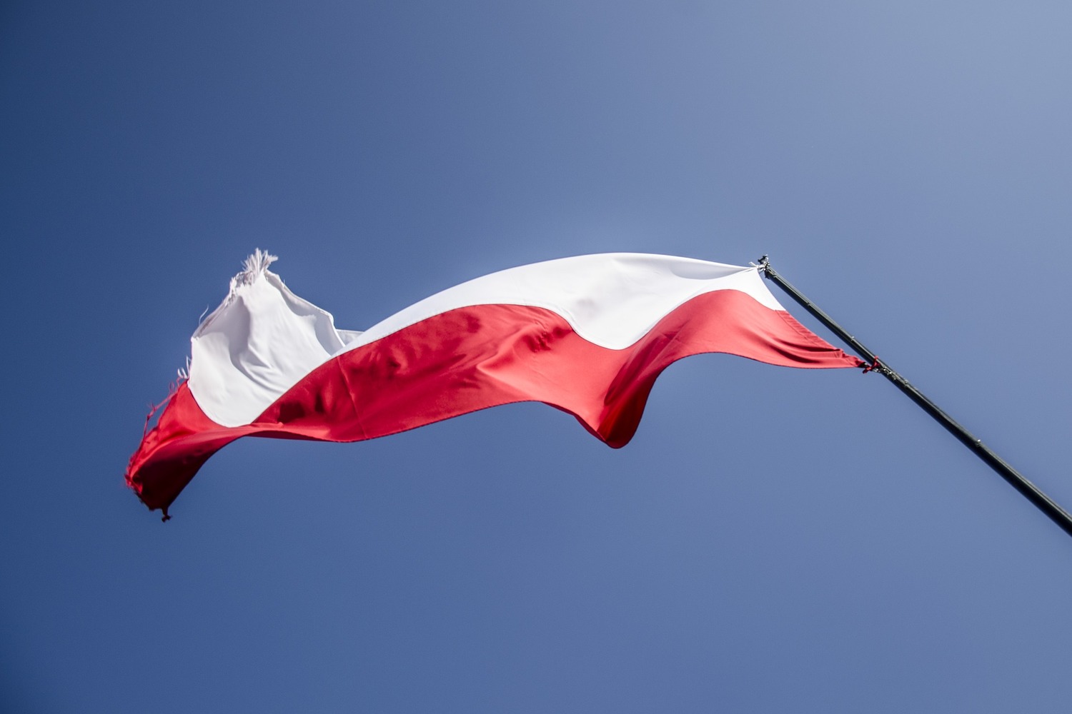 Ilustrační foto, polská vlajka.