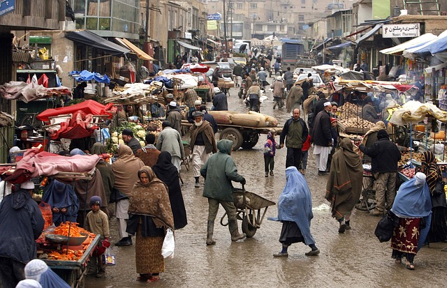Afghánský trh (ilustrační foto).