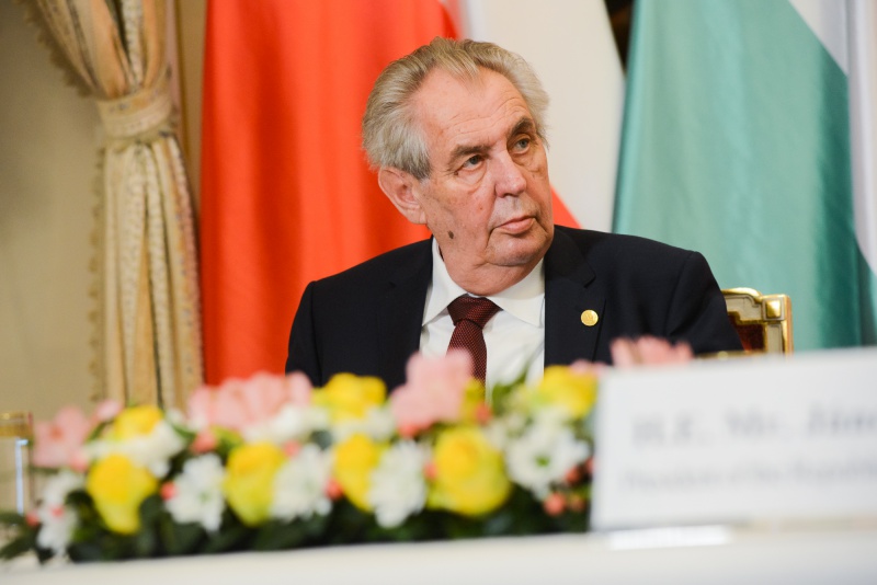 Prezident Miloš Zeman.