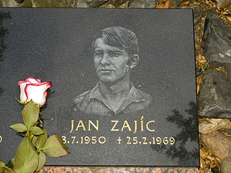 Pomník Jana Zajíce.